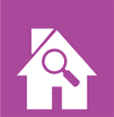 Icono representativo para webs de inmobiliarias
